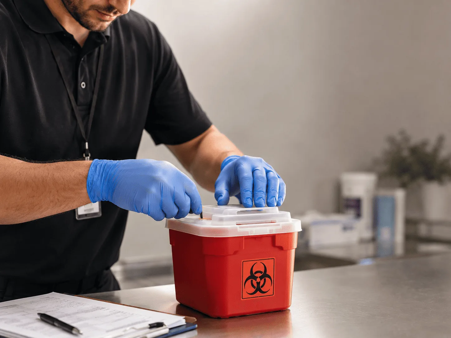 Why choose Sharps Waste Disposal in Bison, OK